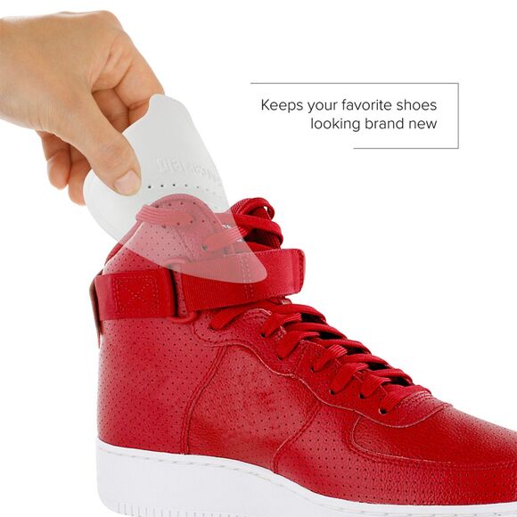 ForceField Shoe Crease Preventer Patented Sneakers Protectors - Medium White - Picture 7 of 10